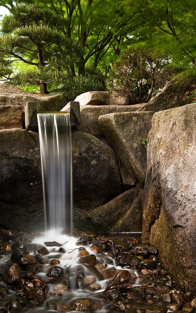 Wasserfall Planten un Blomen