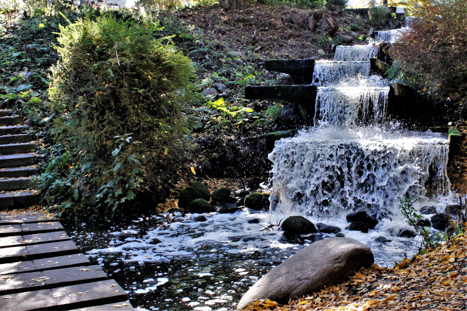 Wasserfall Planten un Blomen IV