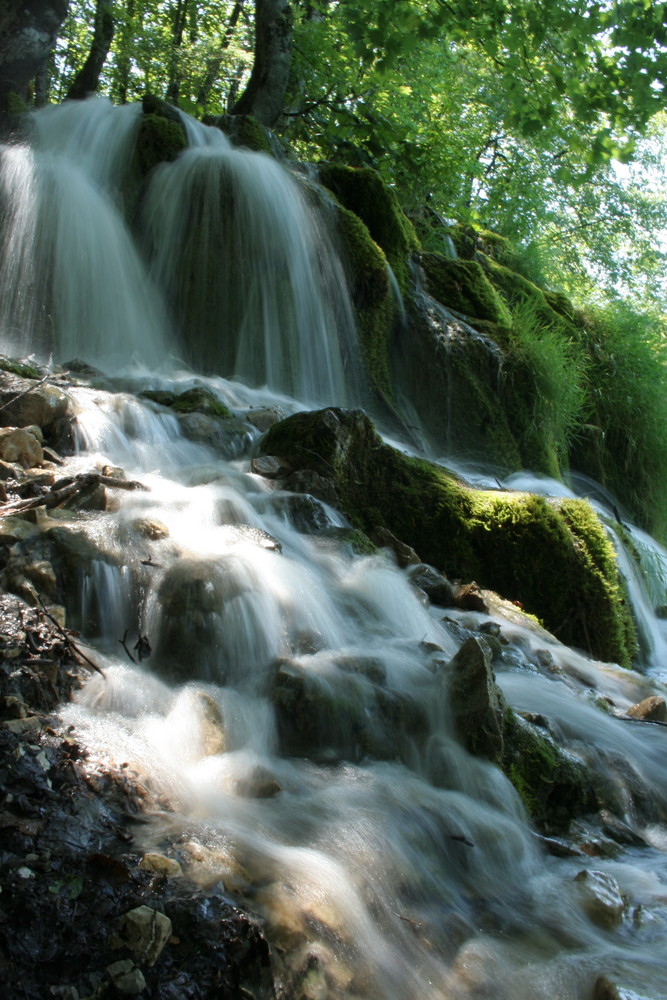 Wasserfall, Plitvic National Park, Kroatien