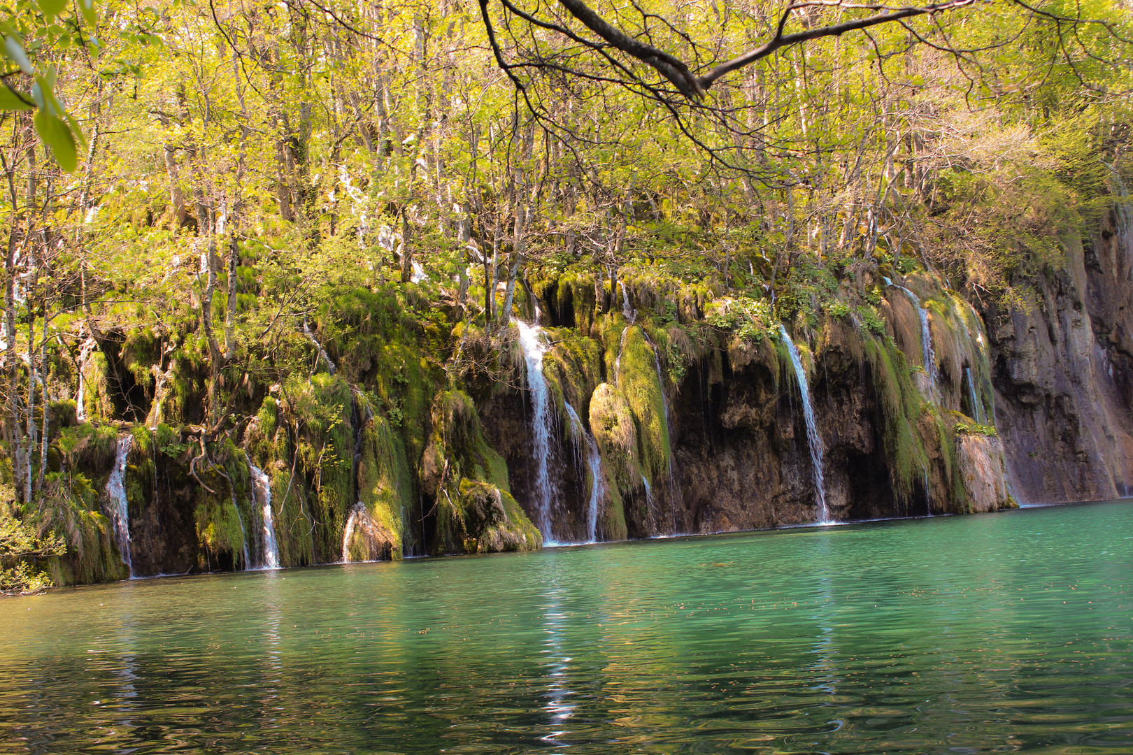 Wasserfall Plitvice Kroatien