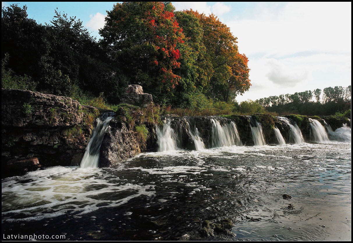 Wasserfall Rumba (Rummel) in Kuldiga