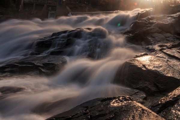 Wasserfall Schweden 2020