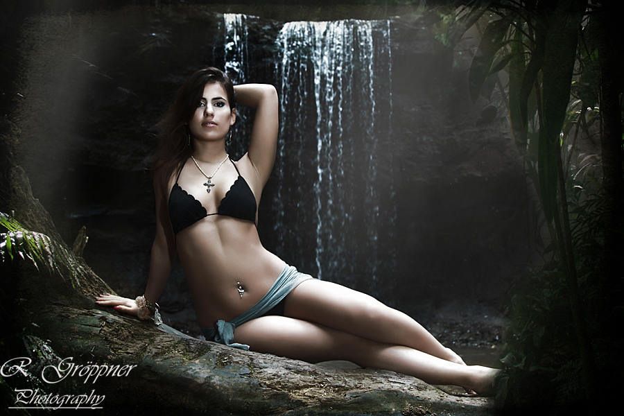 Wasserfall Shooting mit Nektaria