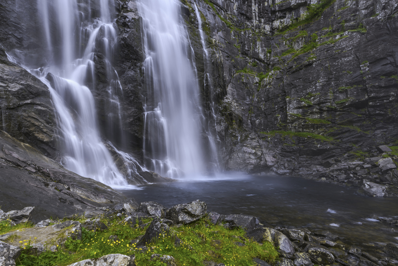 Wasserfall Skervsfossen