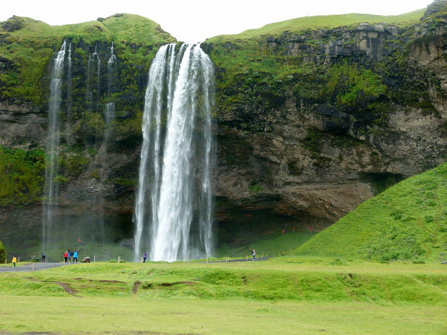 Wasserfall "SKOGAFOSS"