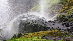 Wasserfall Skogafoss...