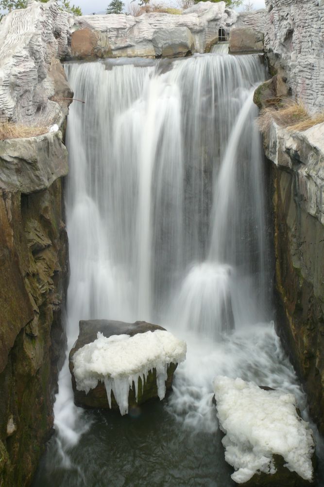 Wasserfall statt Tiere