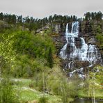 Wasserfall Tvindefossen