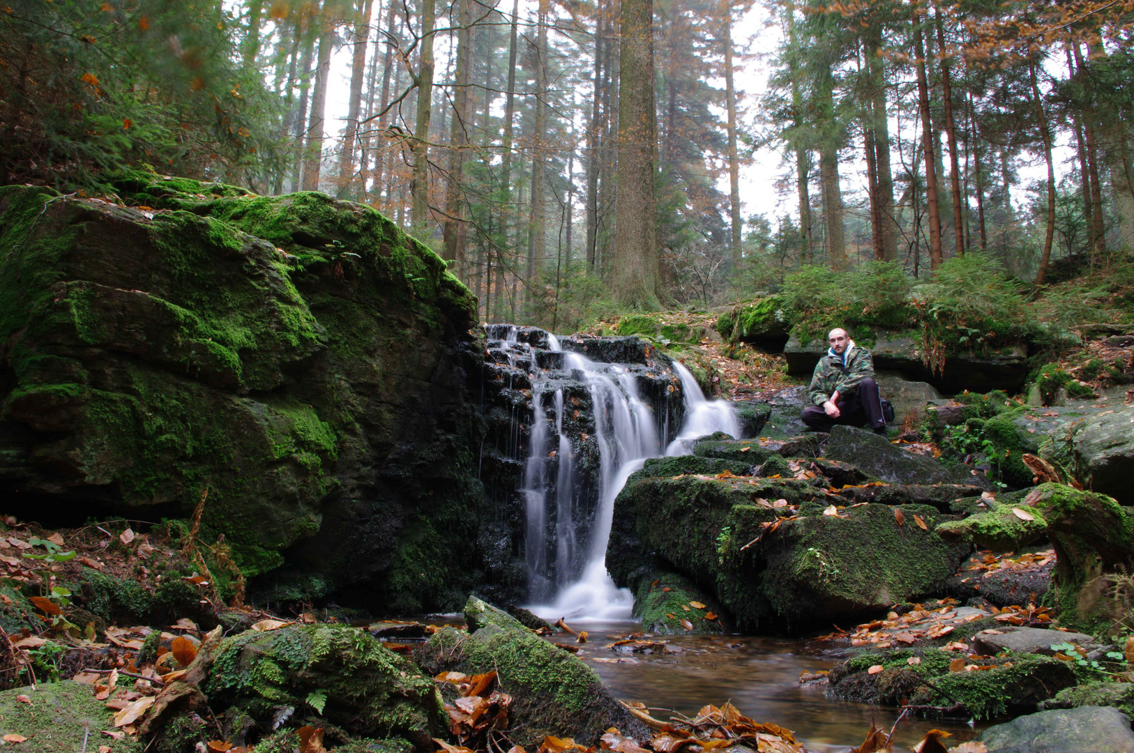 Wasserfall und Ich :)