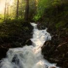 Wasserfall Unterer Spiegeltaler Teich