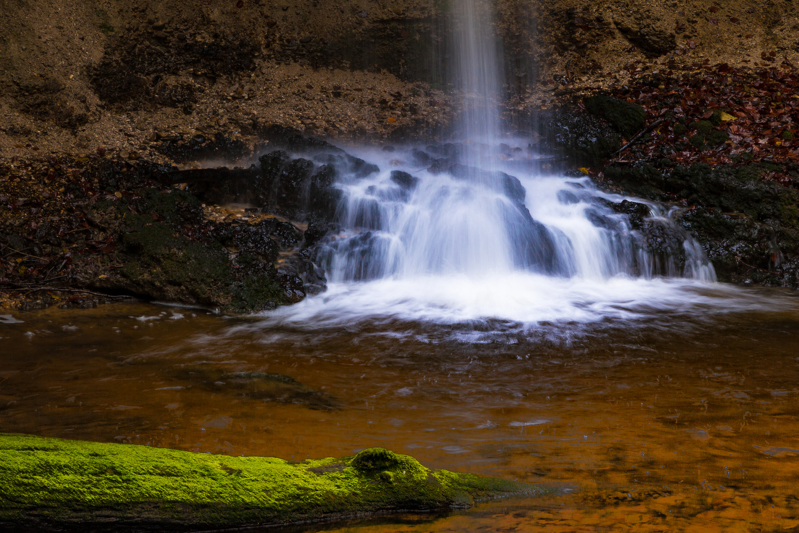 Wasserfall unterhalb vom Kloster Andechs