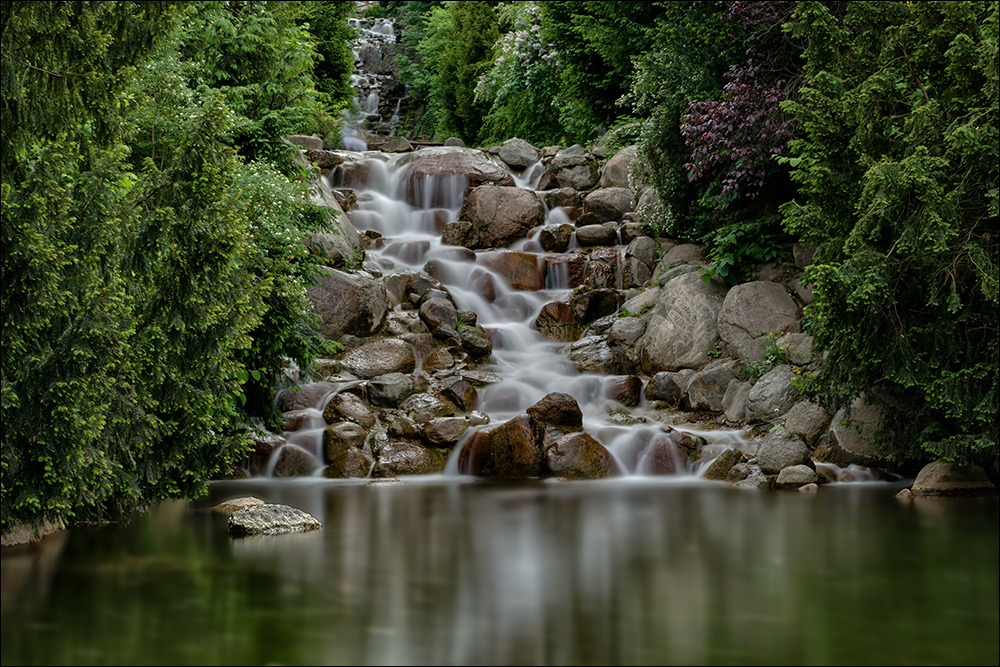 Wasserfall Viktoriapark