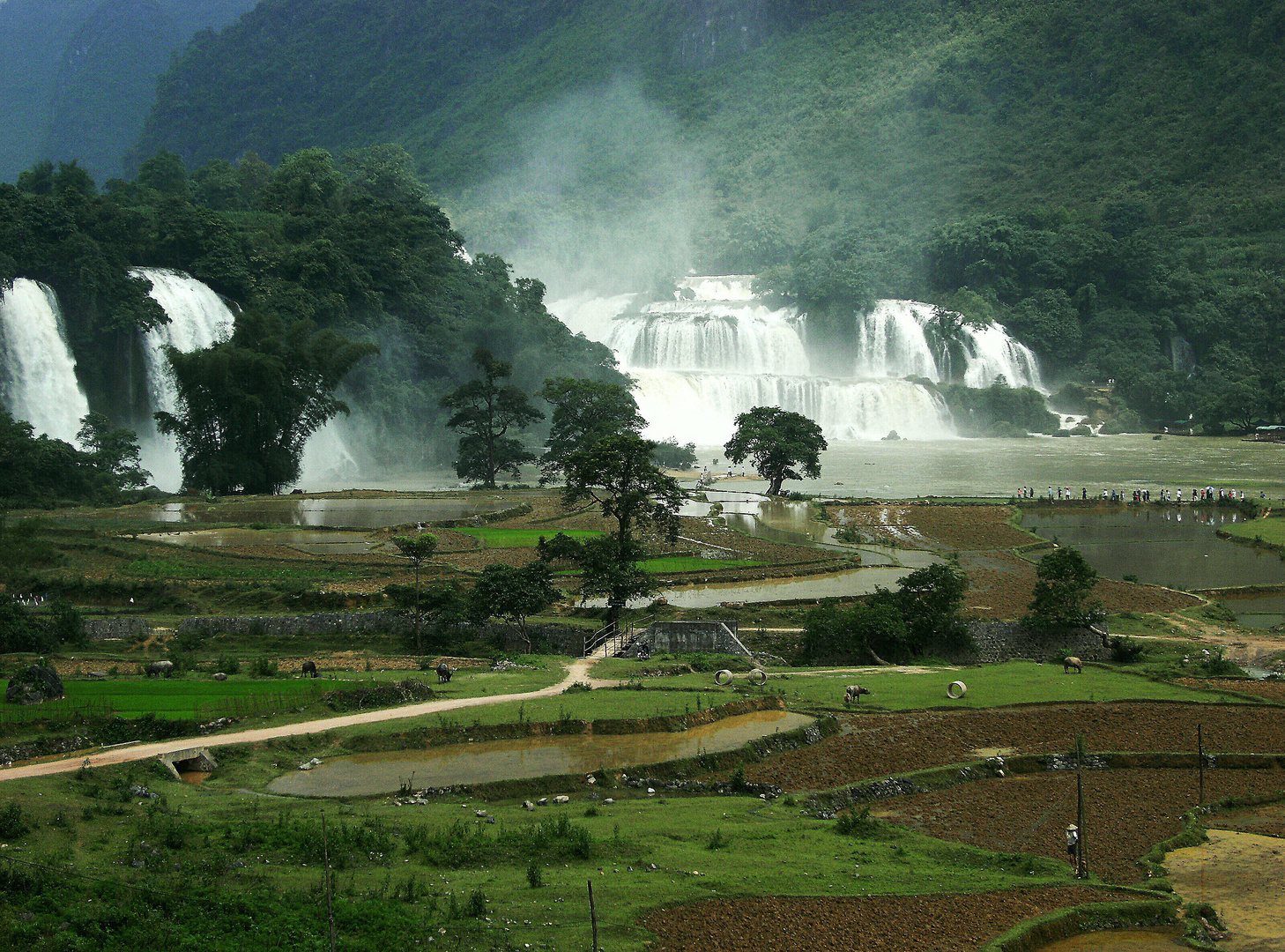 Wasserfall von Ban Gioc