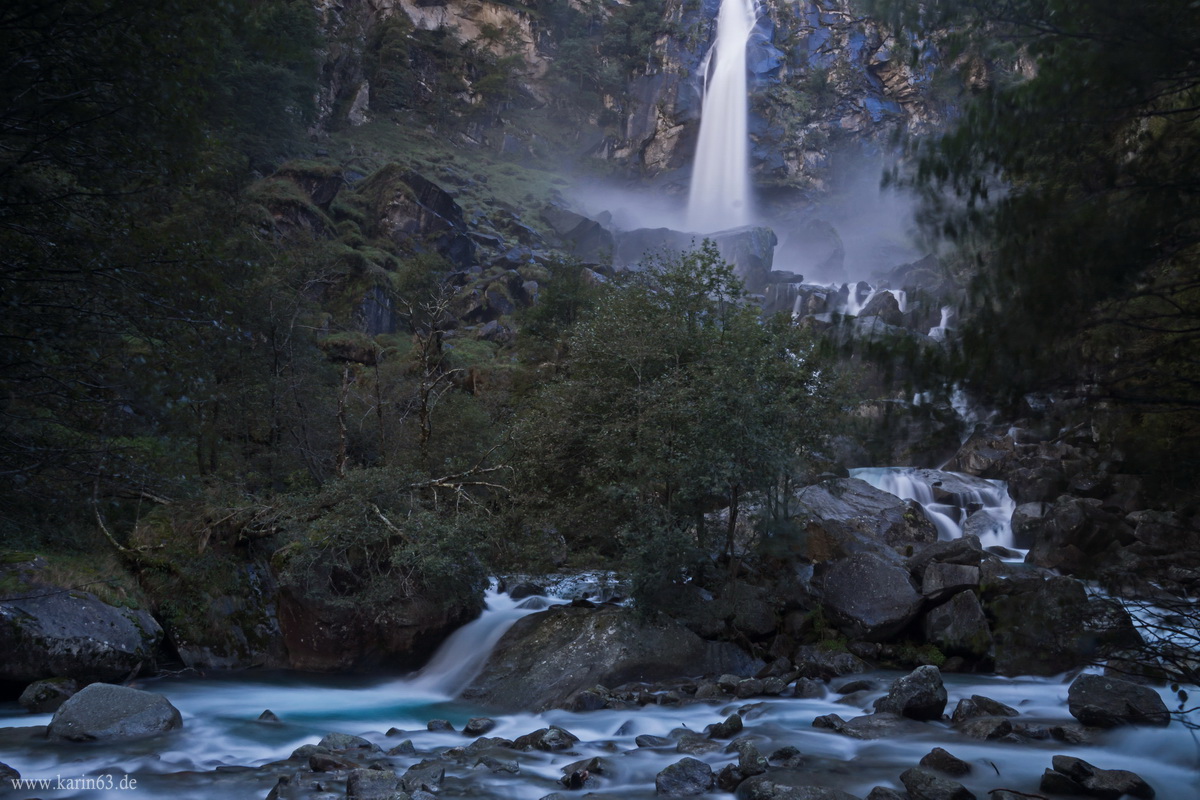 Wasserfall von Foroglio