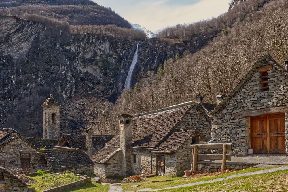 Wasserfall von Foroglio