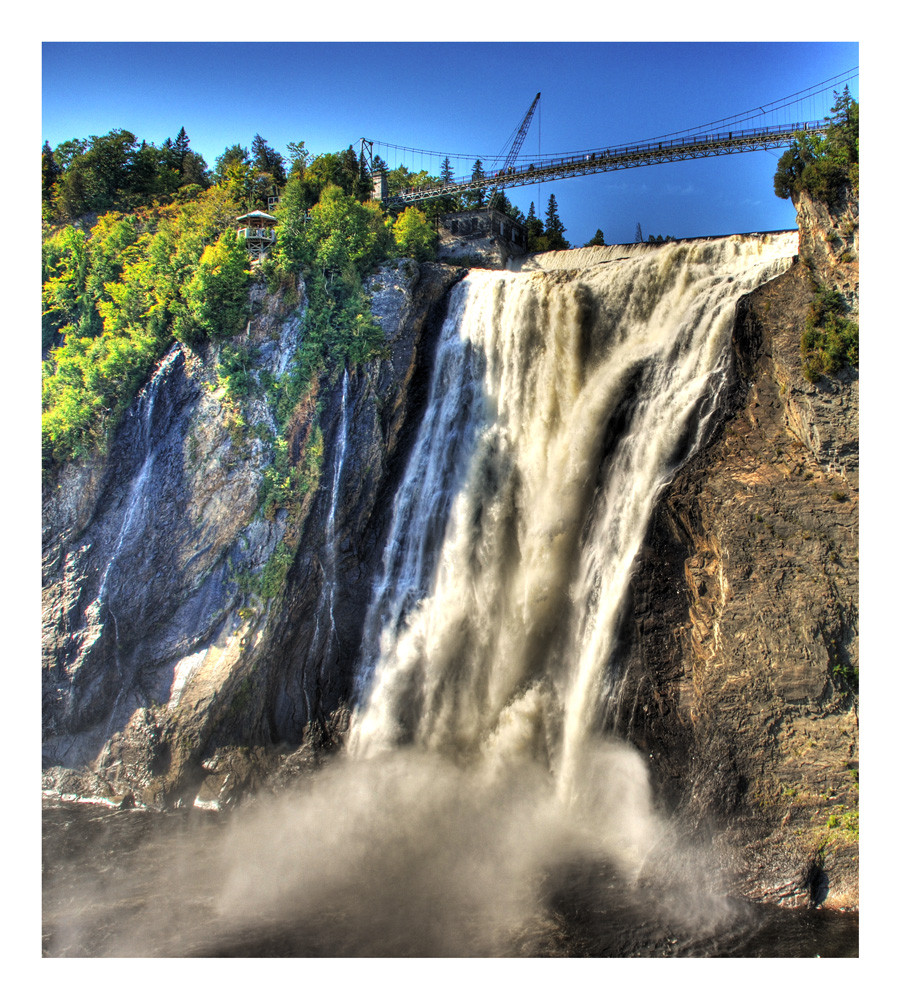 Wasserfall von Montmorency, Kanada