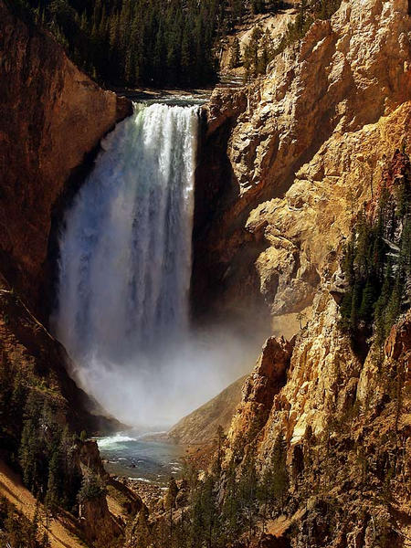 Wasserfall Yellowstone