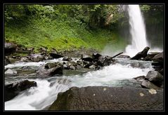 Wasserfallausschnitt