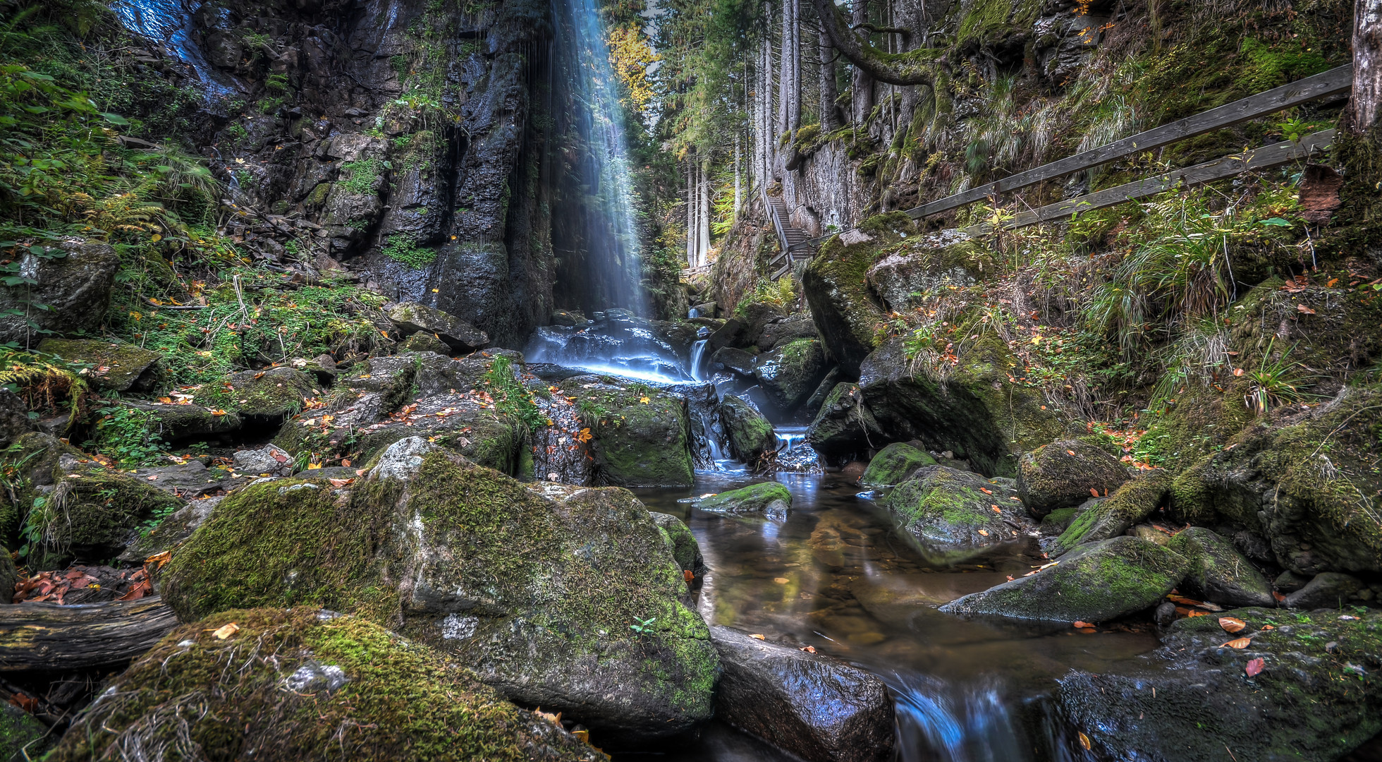 "Wasserfall/Schwarzwald"
