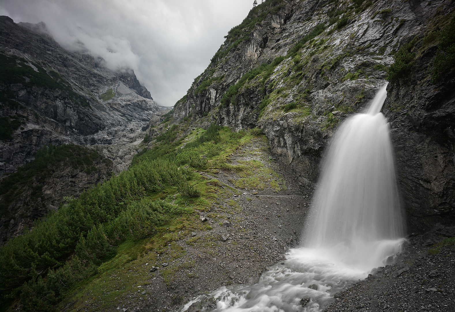 Wasserfallweg Drei Brunnen Trafoi