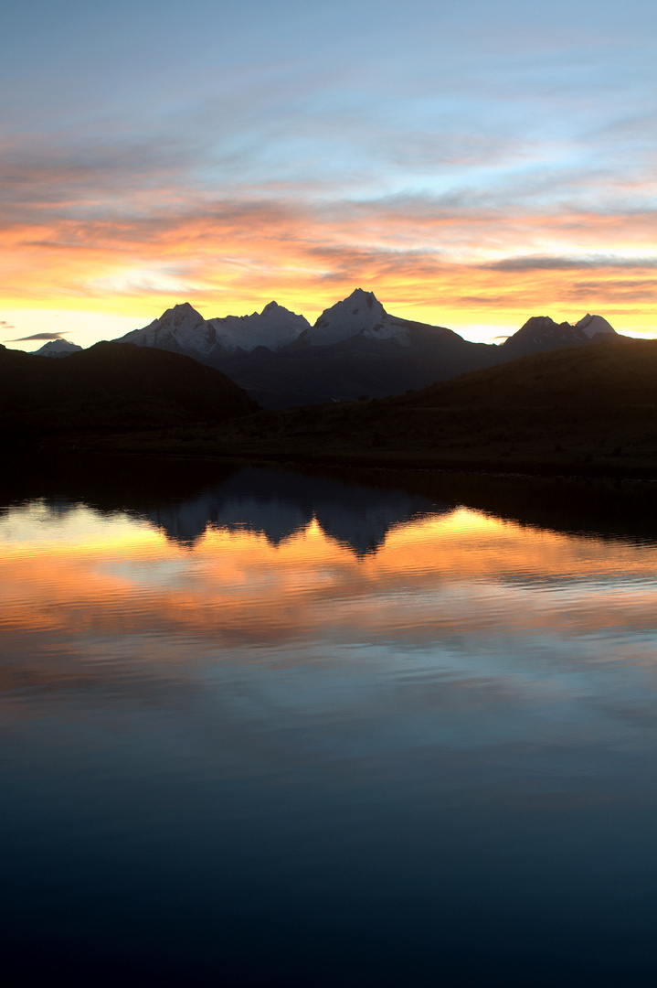 Wasserfarbe Landschaft