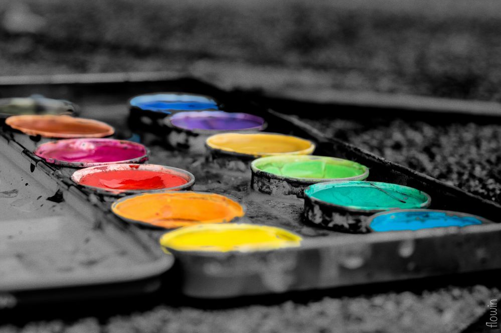 Wasserfarben Foto & Bild | colorkey, bearbeitungs - techniken