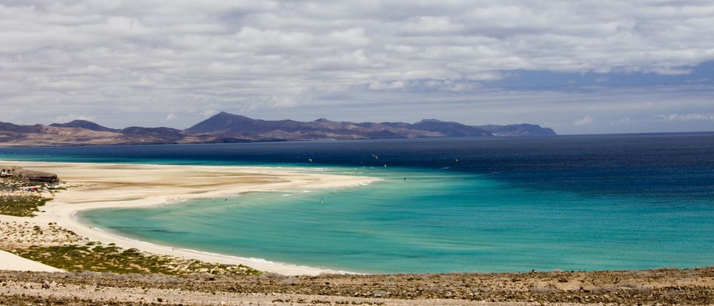 Wasserfarben im Meer