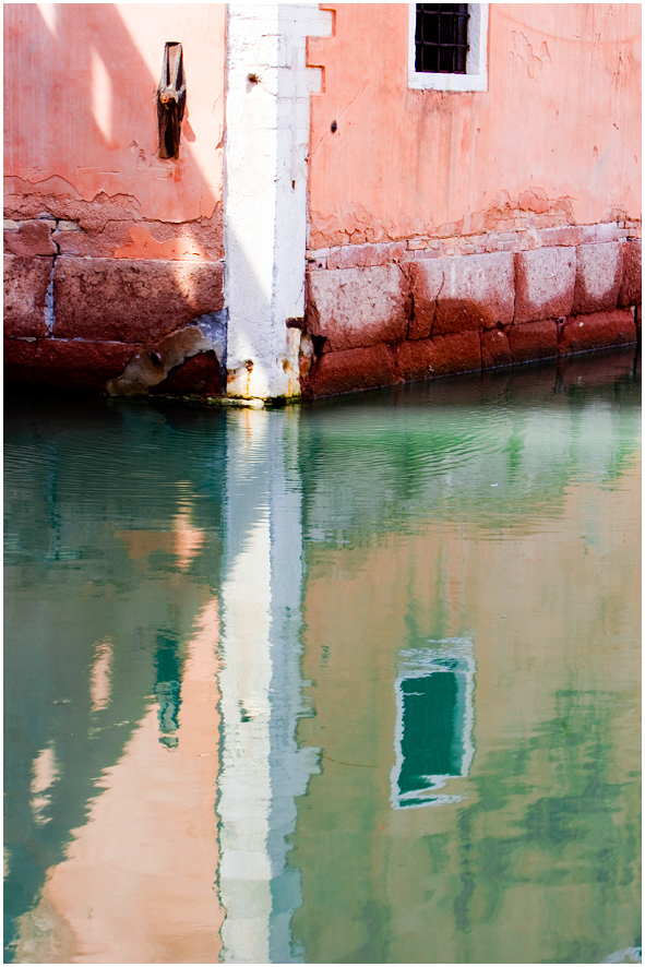 Wasserfarben- Kanal in Venedig