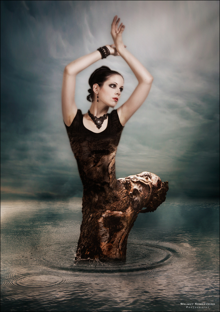 Wasserfee Foto Bild Fotomontage Fantasy Mystery Composing Bilder Auf Fotocommunity