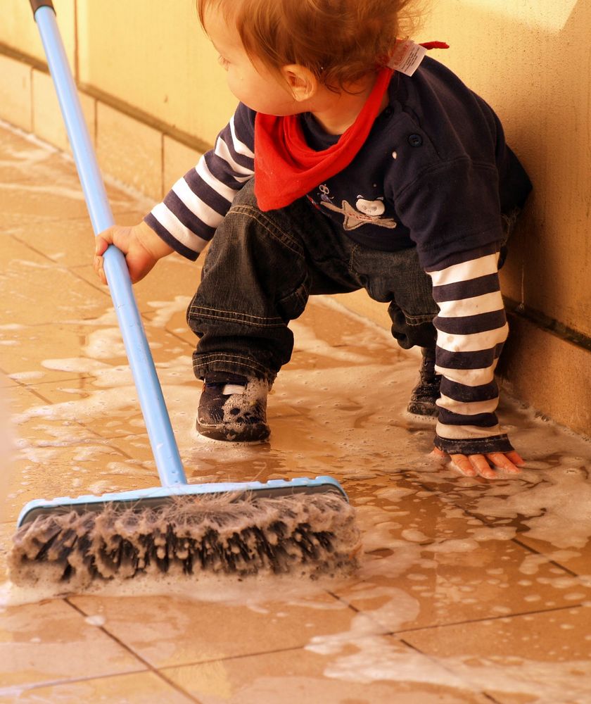 Wasserfeger oder Kleiner Saubermann.....