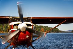 Wasserflugzeug am Lake Chaplain