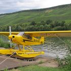 Wasserflugzeug an der Mosel