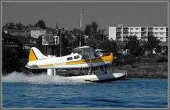 Wasserflugzeug auf Vancouver Island