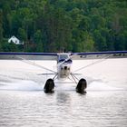 Wasserflugzeug Landung