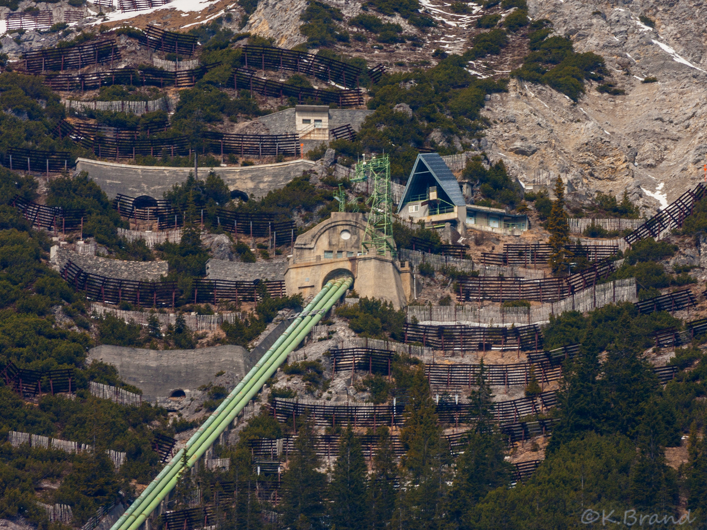 Wasserförderung aus den Bergseen