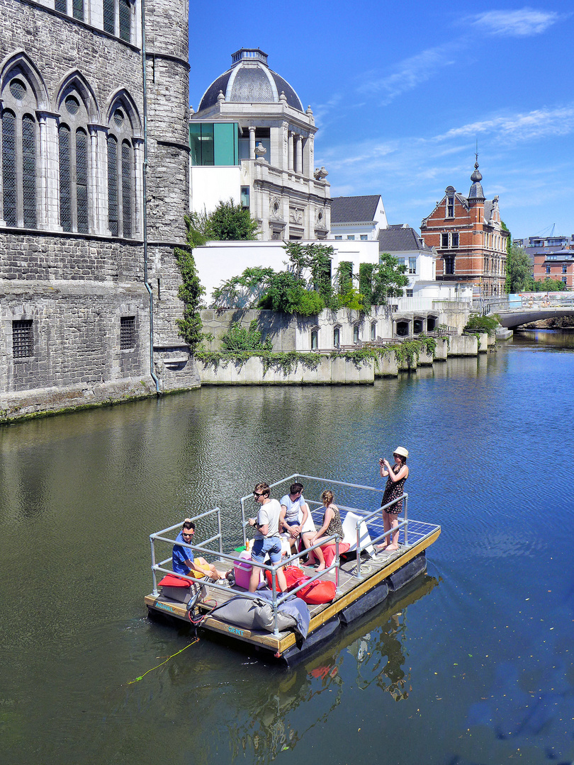 Wasserfreuden in Gent 2