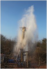 Wasserführende Schicht getroffen!