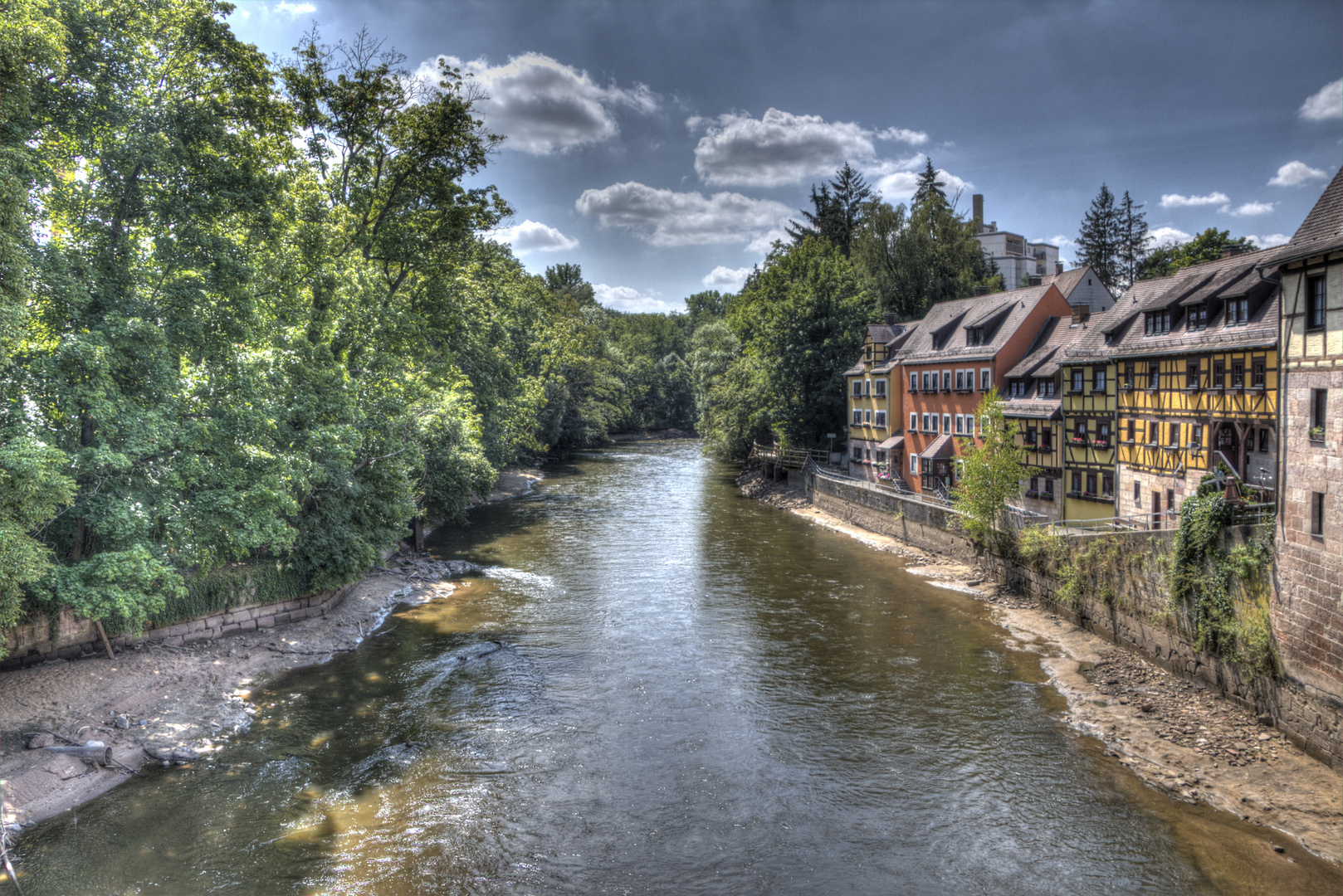 Wassergasse Stein bei Nürnberg HDR Foto & Bild landschaft, bach, fluss & see, flüsse und Wassergasse Stein bei Nürnberg HDR Foto & Bild landschaft, bach, fluss & see, flüsse und