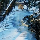 Wassergraben am Schloß Krickenbeck