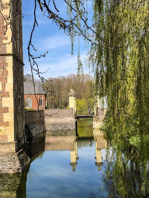 Wassergraben Burg Hülshoff