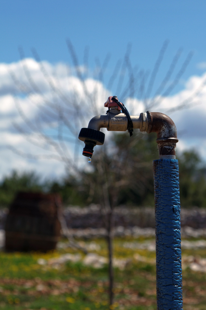 Wasserhahn im Altertum