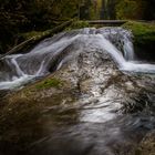 Wasserkaskade im Eistobel