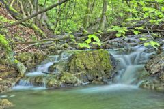 Wasserkaskaden am Wasserfall Bad Urach I