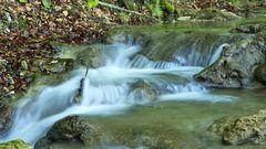 Wasserkaskaden am Wasserfall Bad Urach IV