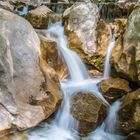 Wasserkaskaden in der Paklenica Schlucht