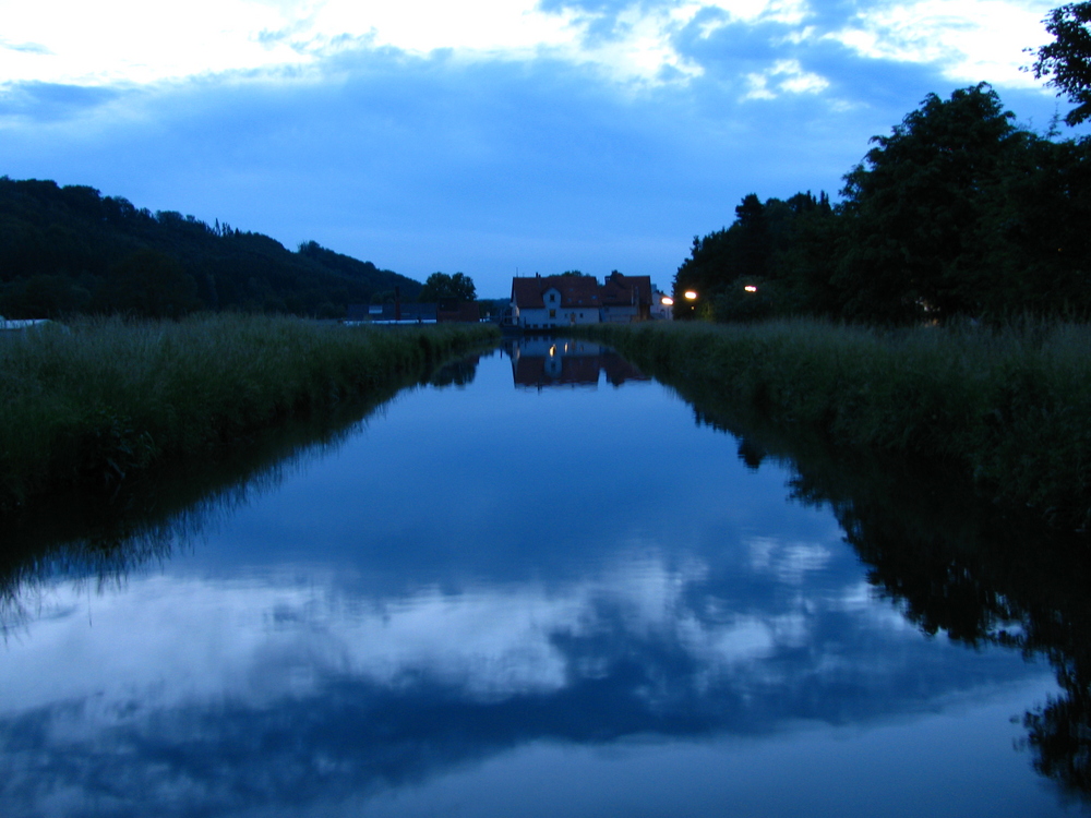 Wasserkraftwerg in Müschede, Ortsteil von Arnsberg