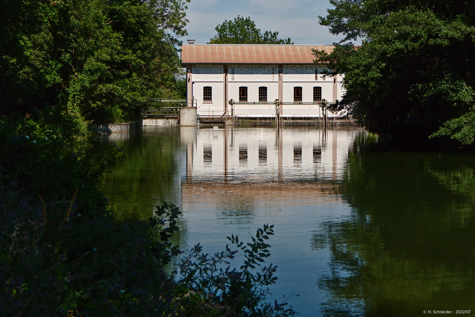 Wasserkraftwerk am Mühlbach