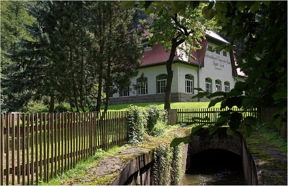 Wasserkraftwerk im Rabenauer Grund