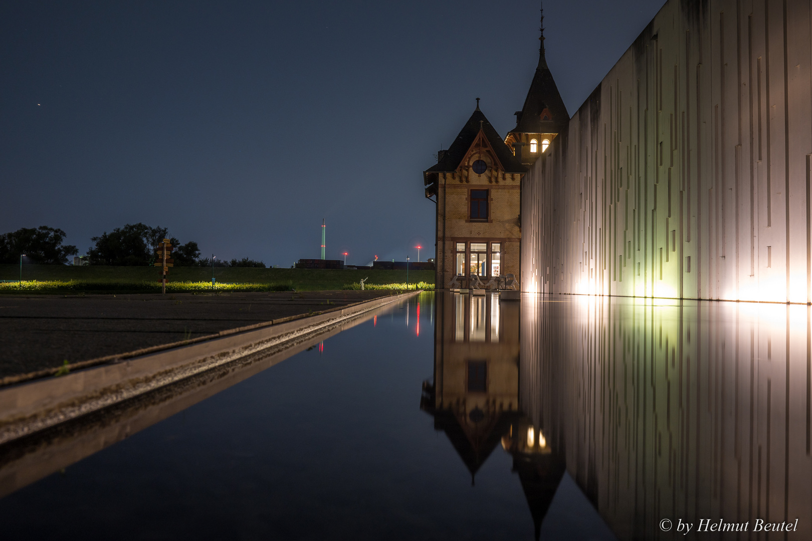 Wasserkunst Kaltehofe @Nacht