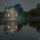 Wasserkunst Kaltehofe - Schieberhaus 2 Spiegelung